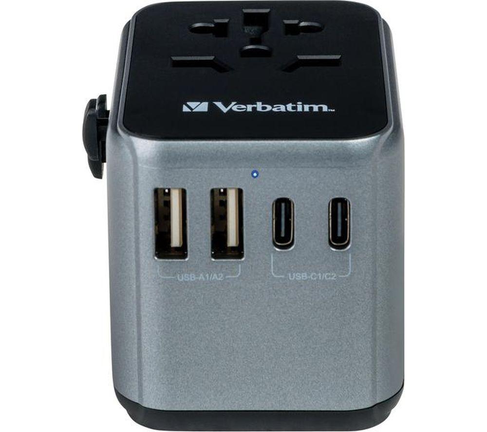 VERBATIM UTA-03 Universal USB Travel Plug Adapter image number 2 of 7