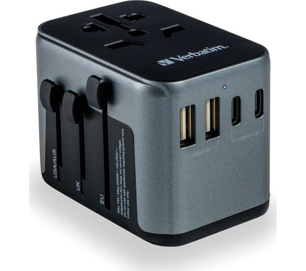 VERBATIM UTA-03 Universal USB Travel Plug Adapter image number 3 of 7