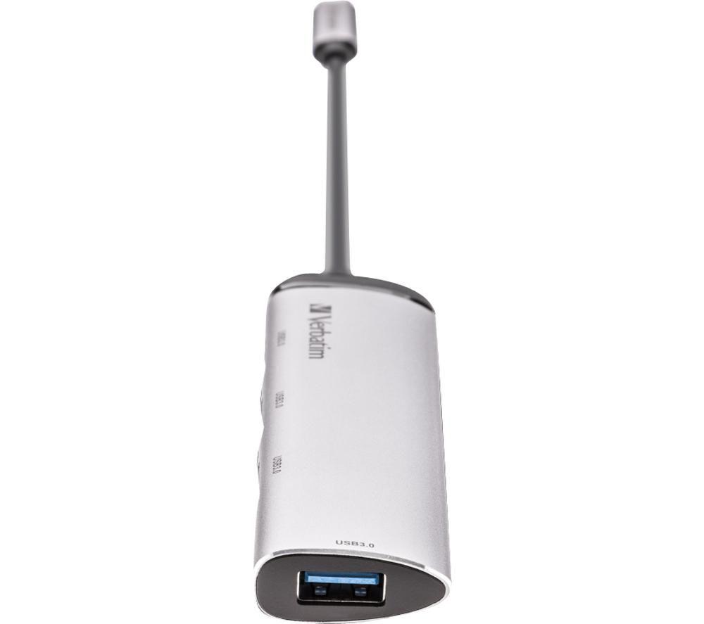 VERBATIM 49147 4-port USB Type-C Hub image number 2 of 12