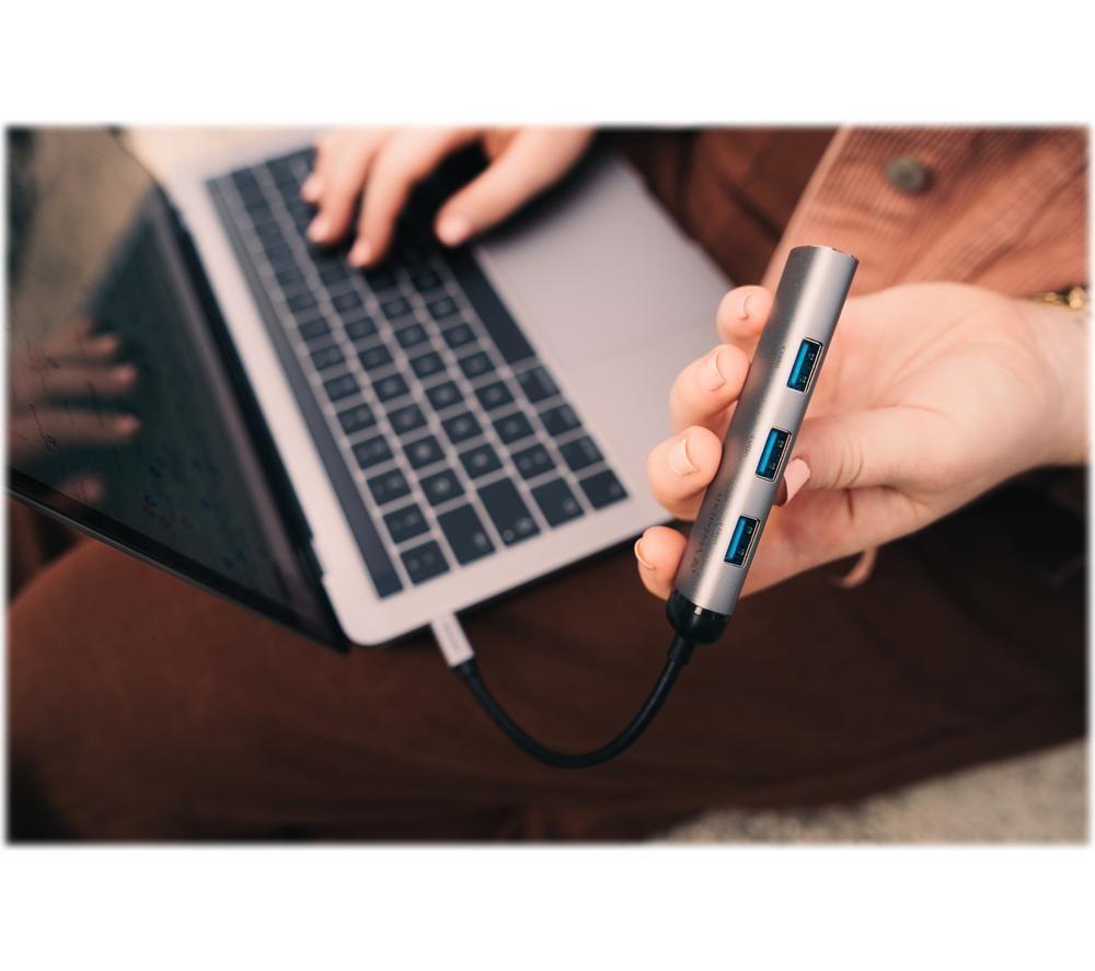VERBATIM 49147 4-port USB Type-C Hub image number 4 of 12