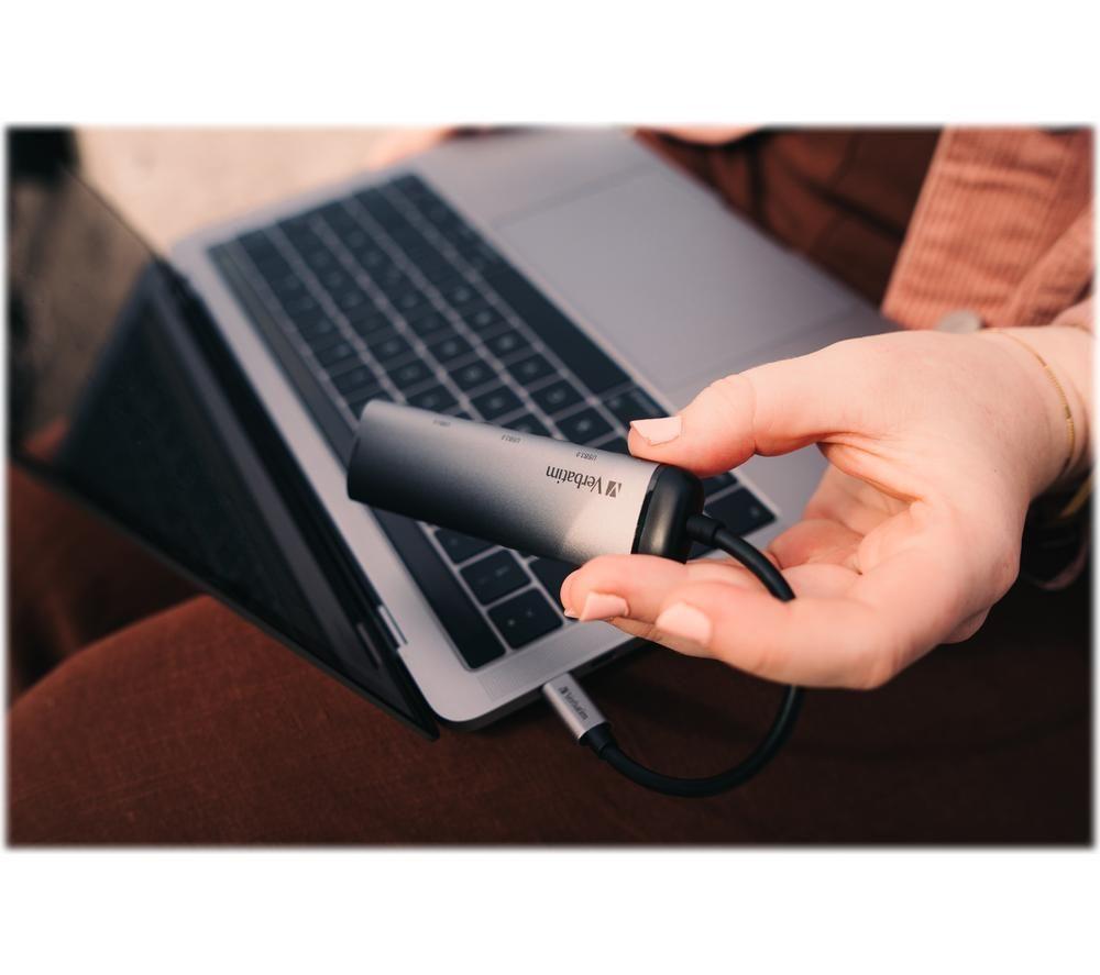 VERBATIM 49147 4-port USB Type-C Hub image number 10 of 12