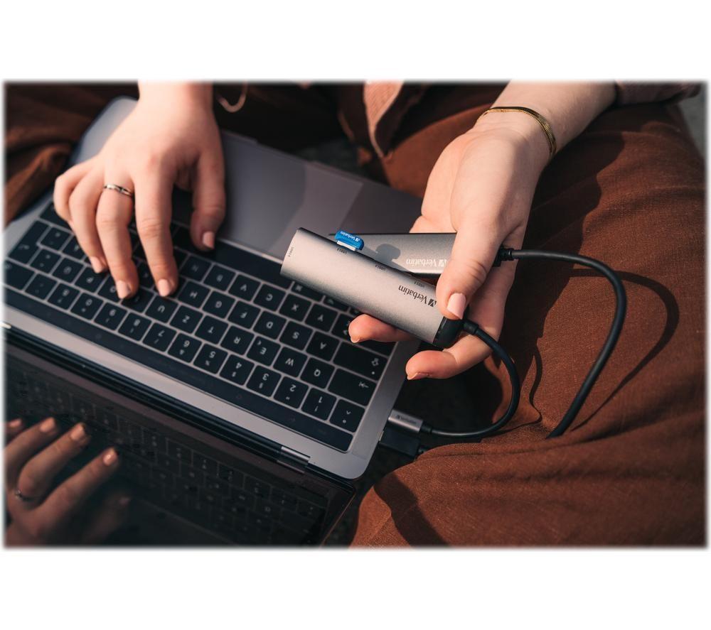 VERBATIM 49147 4-port USB Type-C Hub image number 11 of 12