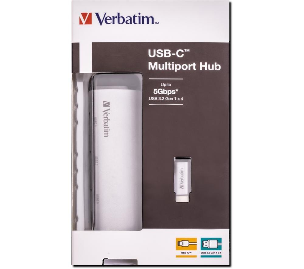 VERBATIM 49147 4-port USB Type-C Hub image number 12 of 12