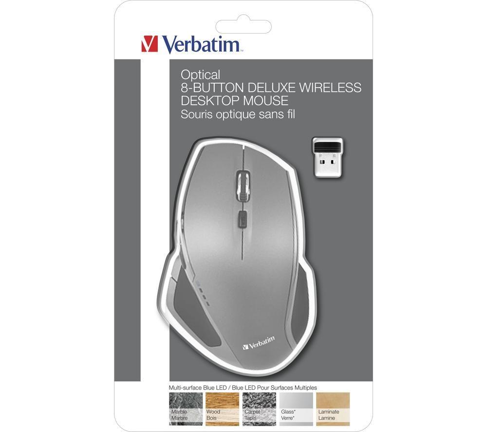 VERBATIM Deluxe Wireless LED Optical Mouse image number 6 of 6