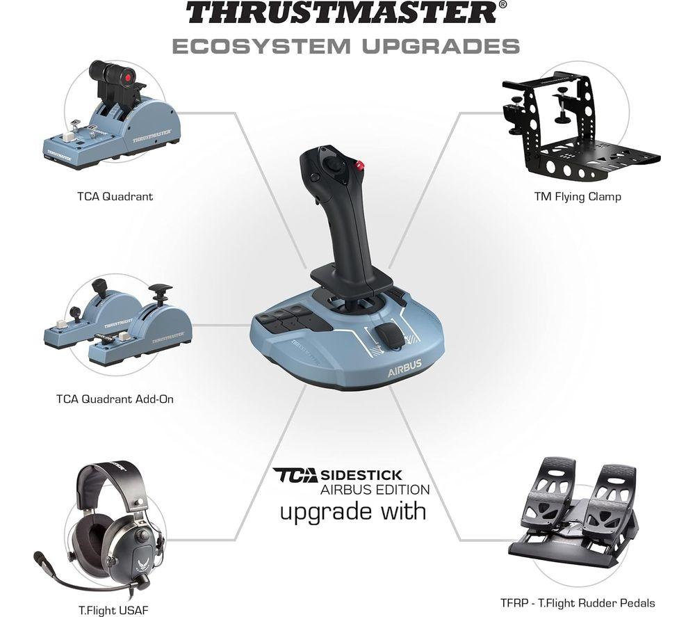THRUSTMASTER Airbus Editon TCA Quadrant - Blue image number 2 of 8