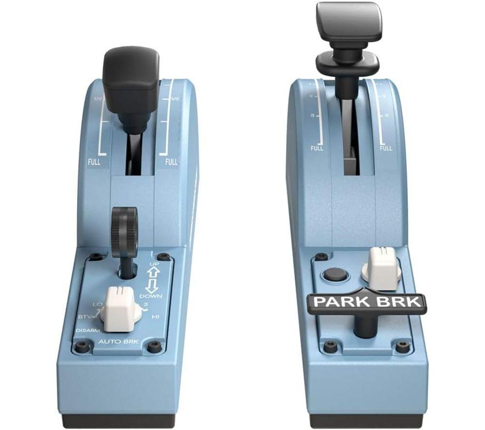THRUSTMASTER Airbus Editon TCA Quadrant Add-on - Light Blue image number 2 of 6