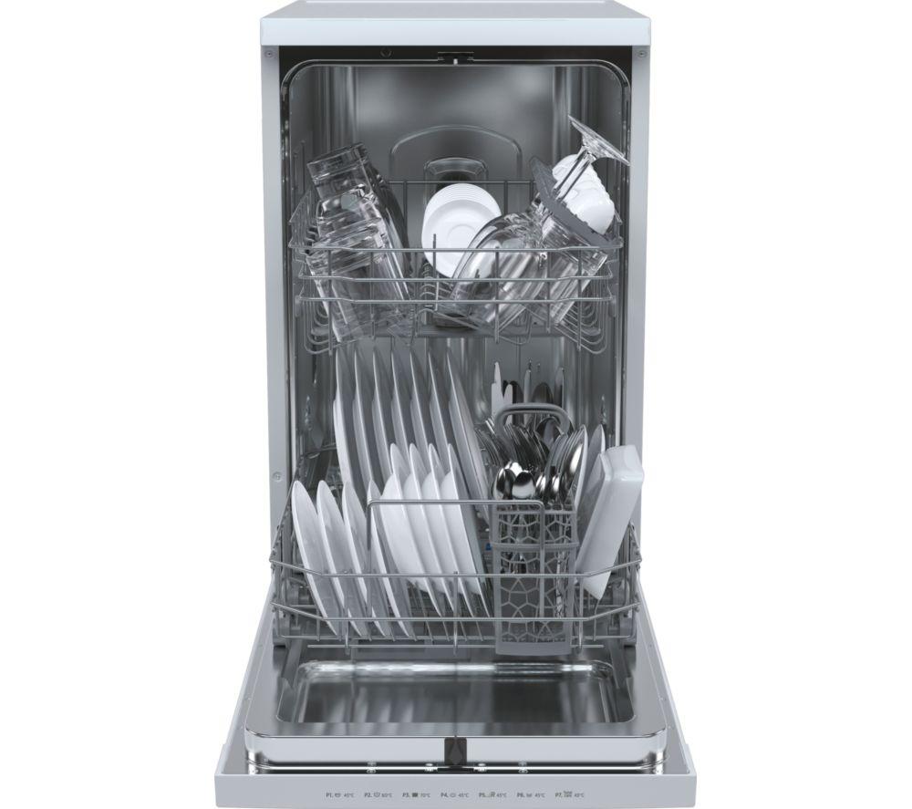 HOOVER H-Dish 500 HDPH 2D1049W-80 Slimline Dishwasher - White image number 2 of 10