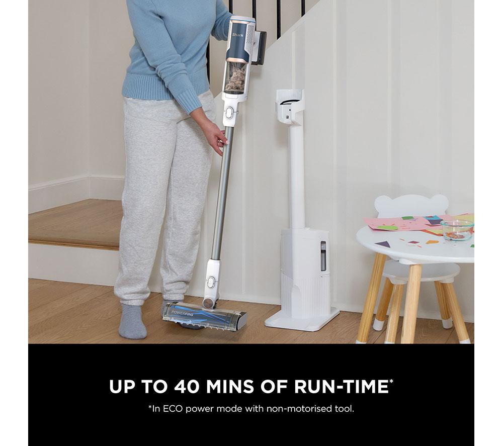 SHARK BU3521UK Cordless Stick Vacuum Cleaner - Navy Blue & White image number 3 of 10