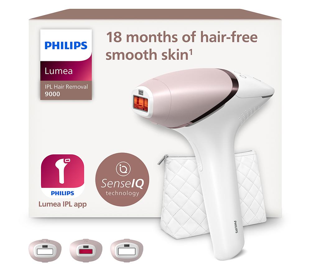 PHILIPS Lumea 9000 Series BRI955/01 Cordless IPL Hair Removal System - White & Pink image number 2 of 10