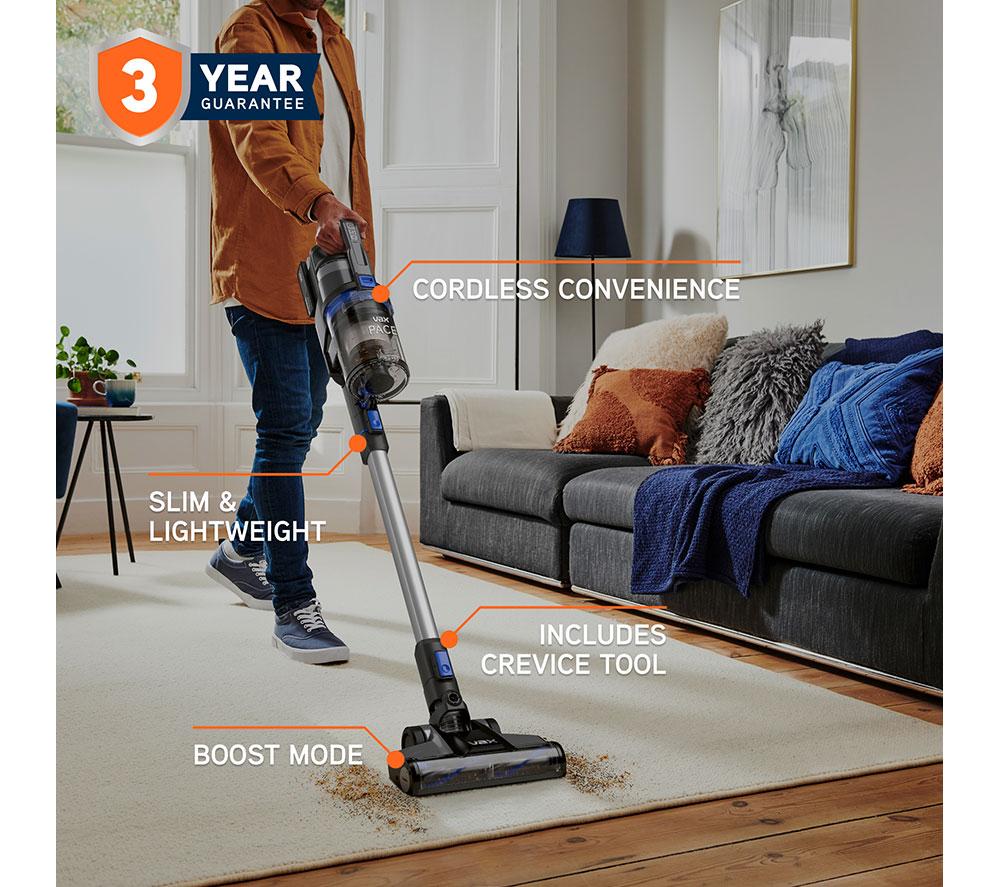 VAX Pace CLSV-PAKS Cordless Vacuum Cleaner - Graphite & Blue image number 2 of 10