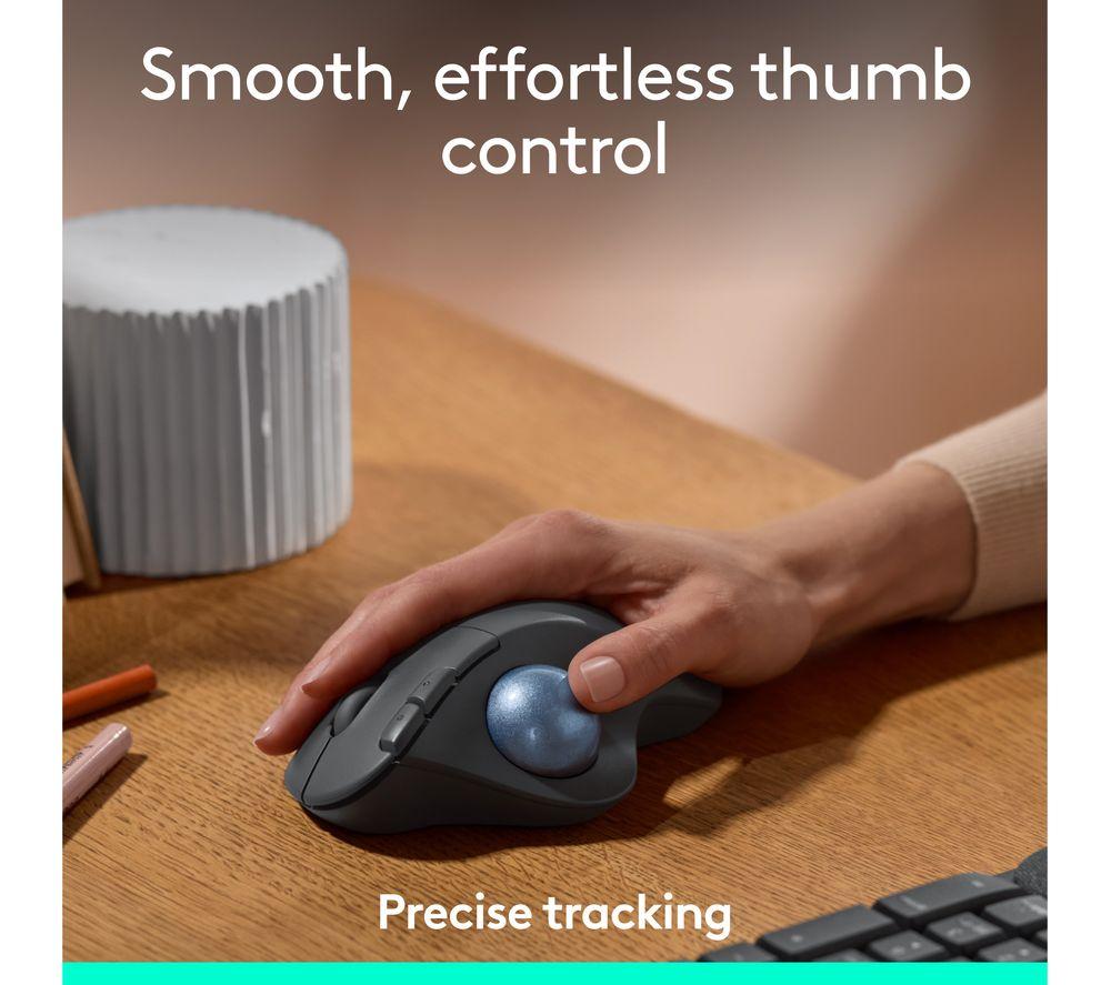 LOGITECH Ergo M575S Wireless Trackball Mouse image number 2 of 8