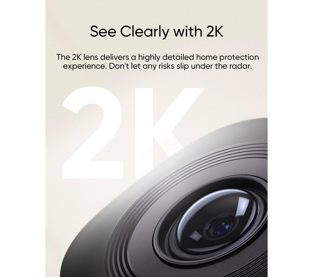 EUFY C220 Pan-Tilt 2K WiFi Indoor Security Camera image number 3 of 7