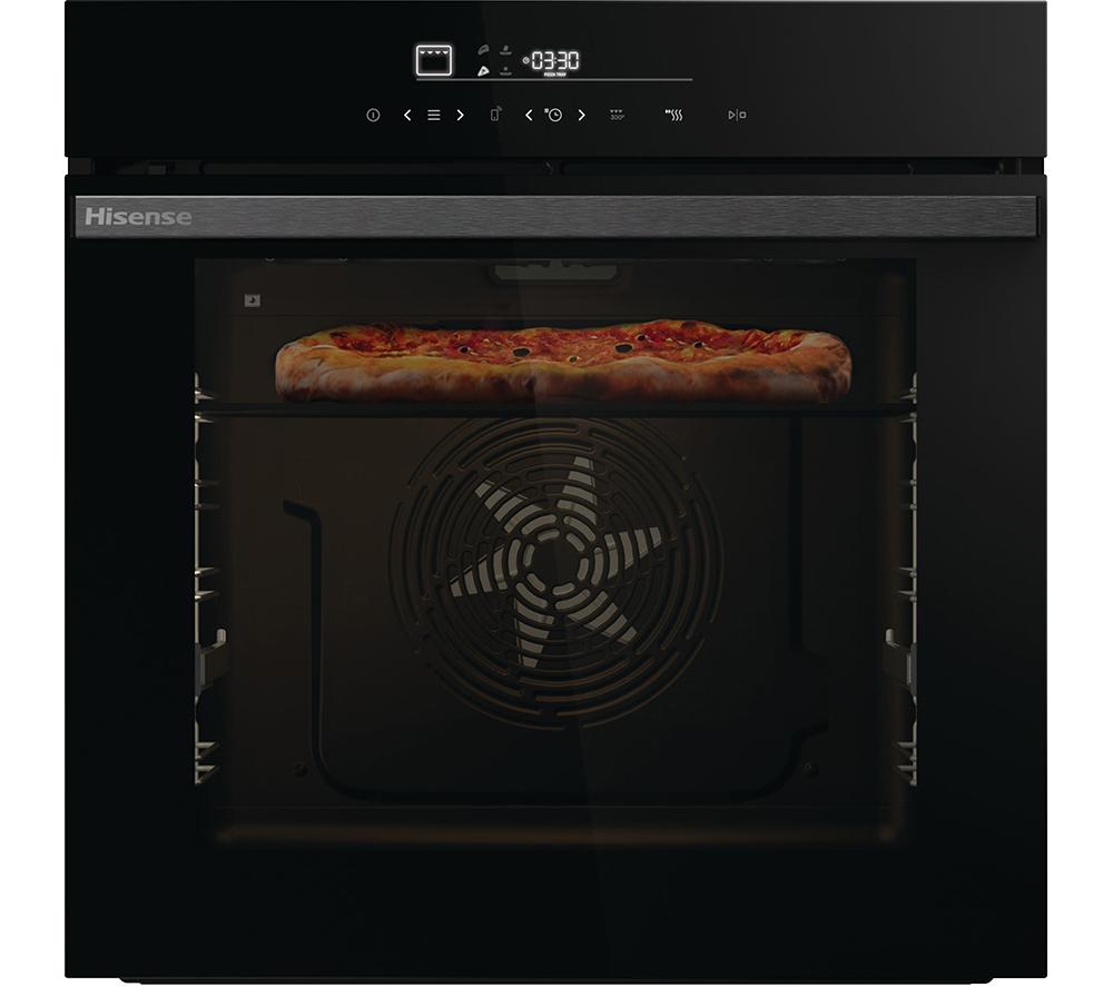 HISENSE Hi6 BlackLine HO66FAPizzaChef Electric Pyrolytic Smart Oven - Jet Black image number 11 of 14