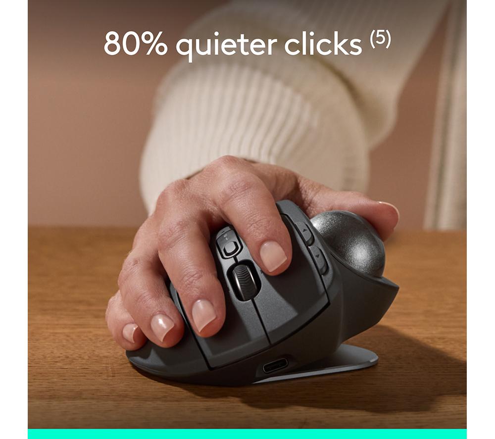 LOGITECH MX Ergo S Wireless Trackball Mouse image number 7 of 9