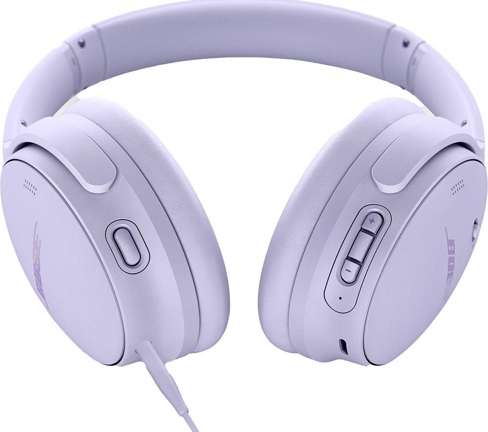 BOSE QuietComfort Wireless Bluetooth Noise-Cancelling Headphones - Chilled Lilac image number 2 of 8