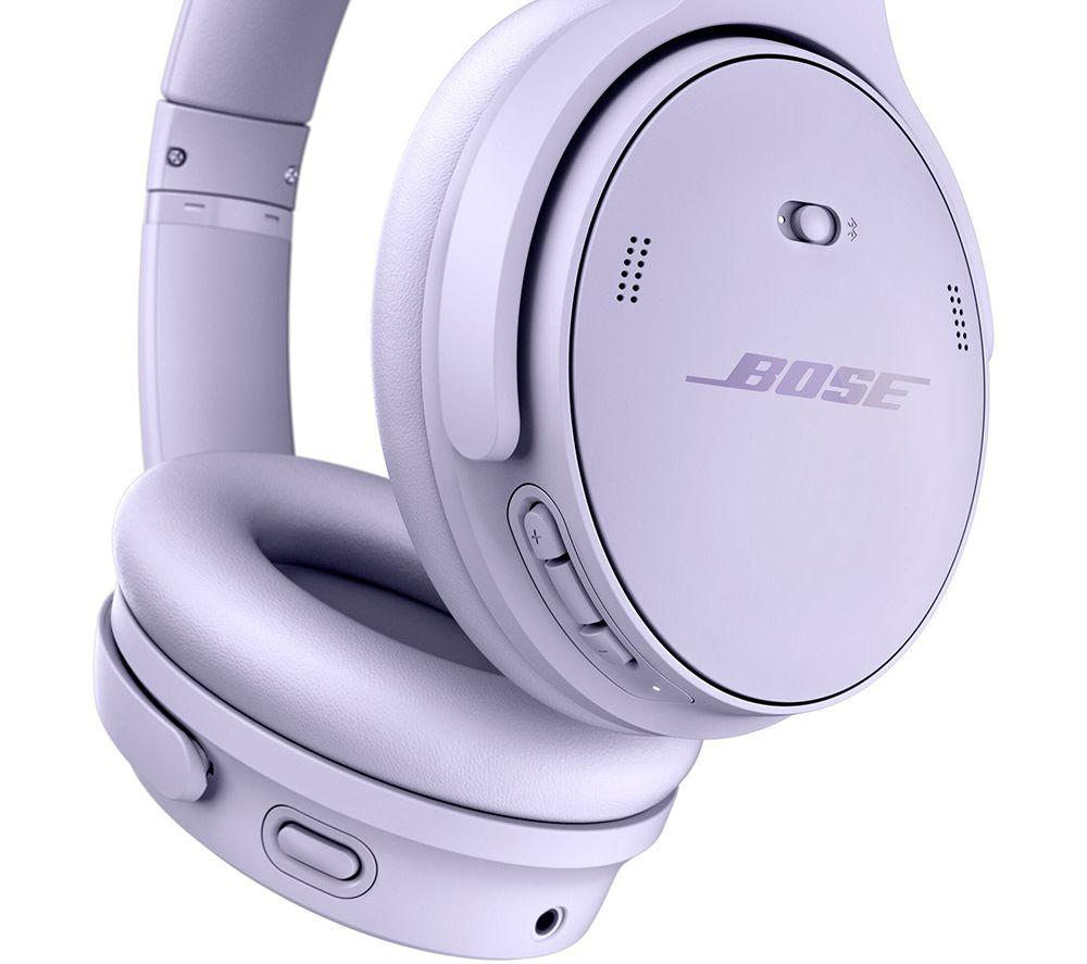 BOSE QuietComfort Wireless Bluetooth Noise-Cancelling Headphones - Chilled Lilac image number 3 of 8