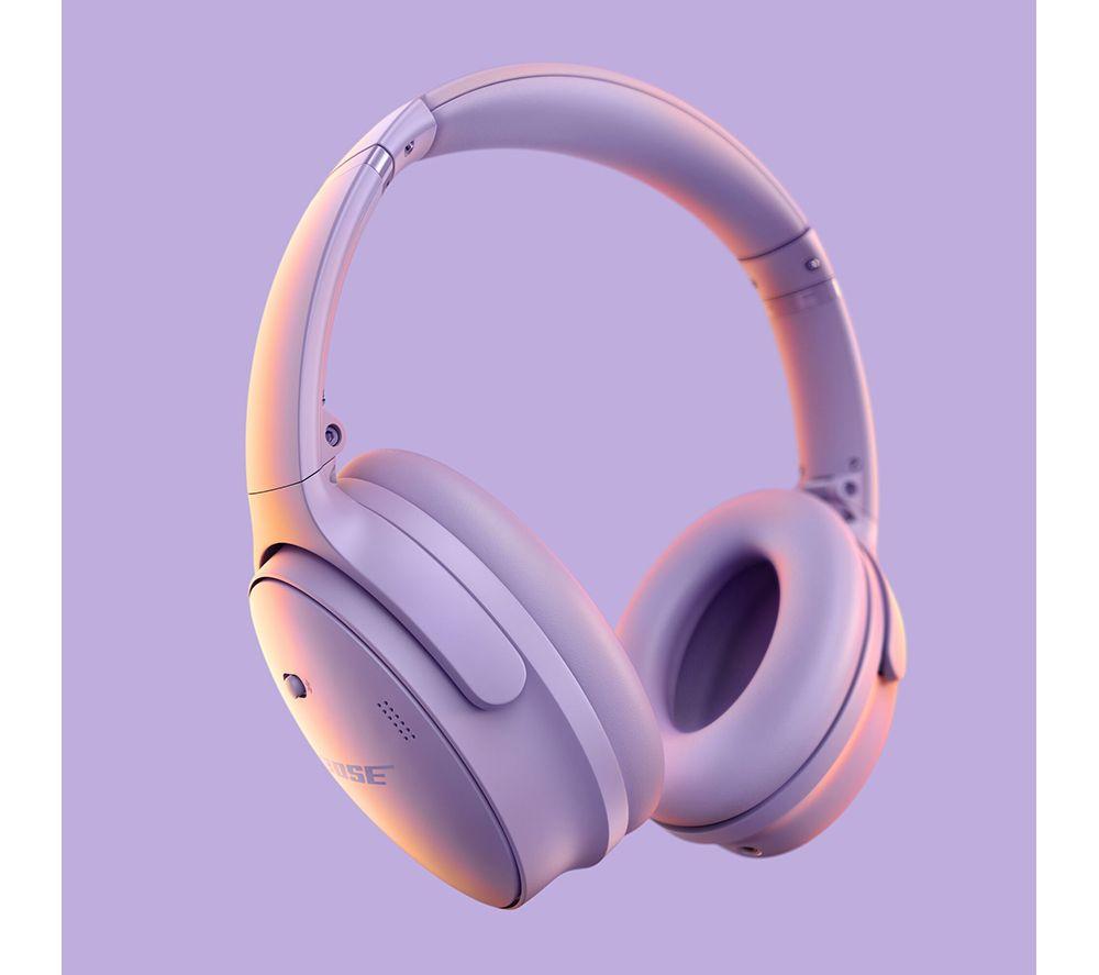 BOSE QuietComfort Wireless Bluetooth Noise-Cancelling Headphones - Chilled Lilac image number 4 of 8