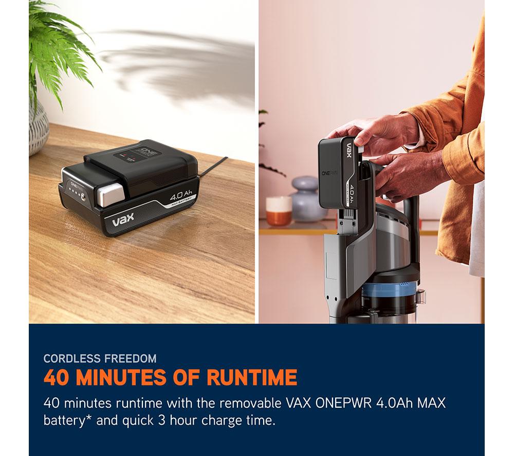 VAX Pace Plus CLSV-PAKA Cordless Vacuum Cleaner - Graphite & Silver image number 5 of 10