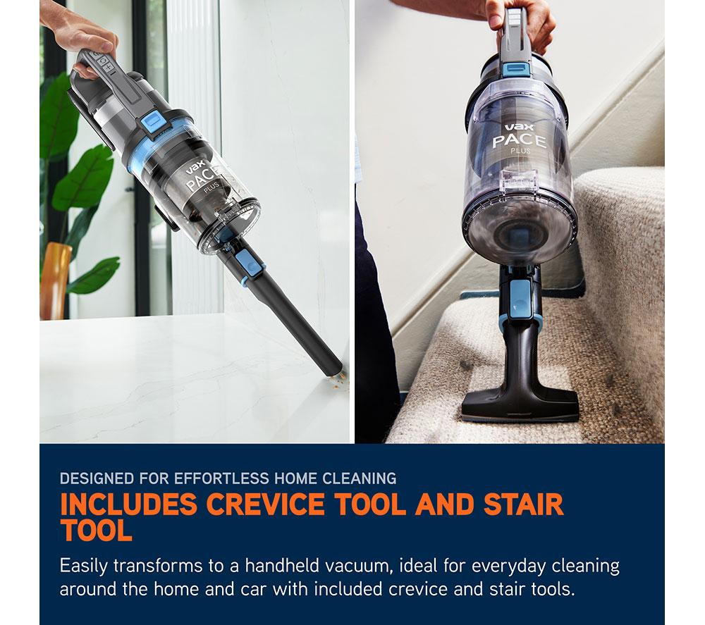 VAX Pace Plus CLSV-PAKA Cordless Vacuum Cleaner - Graphite & Silver image number 7 of 10