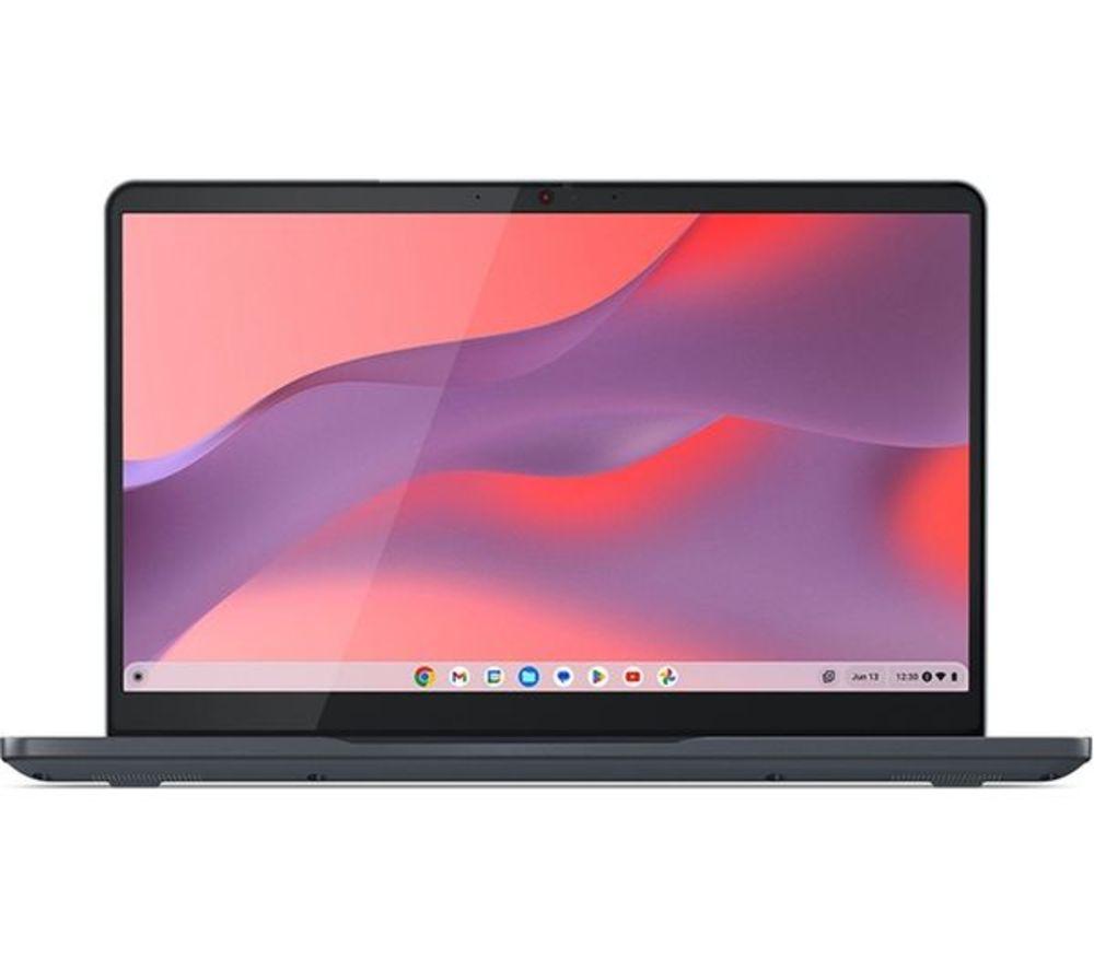 LENOVO IdeaPad Slim 3 14" Refurbished Chromebook - Intel&reg; Core&trade; i3, 128 GB eMMC, Storm Grey (Excellent Condition) image number 2 of 2