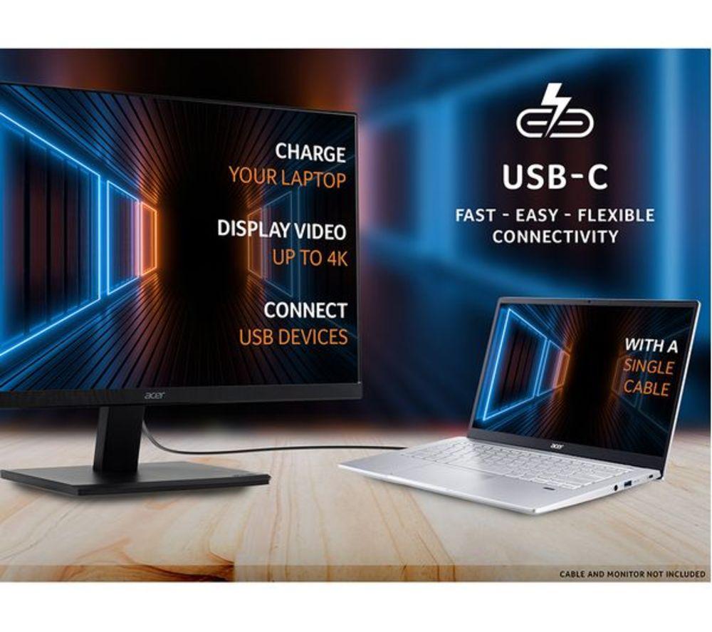 ACER Swift 3 14" Refurbished Laptop - AMD Ryzen 7, 1 TB SSD, Silver (Excellent Condition) image number 7 of 10