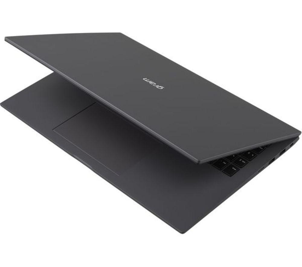 LG gram 16 16Z90S-G.AR56A1 16" Refurbished Laptop - Intel&reg; Core&trade; Ultra 5, 512 GB SSD, Dark Grey (Very Good Condition) image number 13 of 14