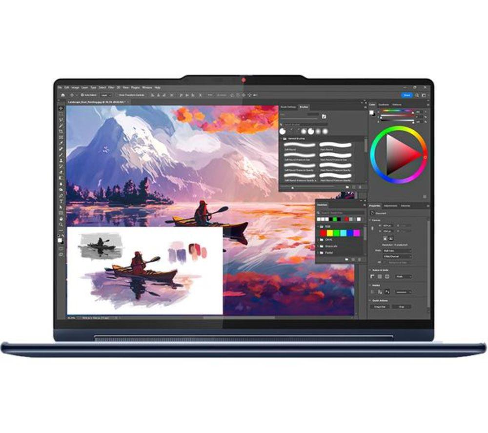 LENOVO Yoga 9 14" 2 in 1 Refurbished Laptop - Intel&reg; Core&trade; Ultra 7, 1 TB SSD, Cosmic Blue (Very Good Condition) image number 2 of 13
