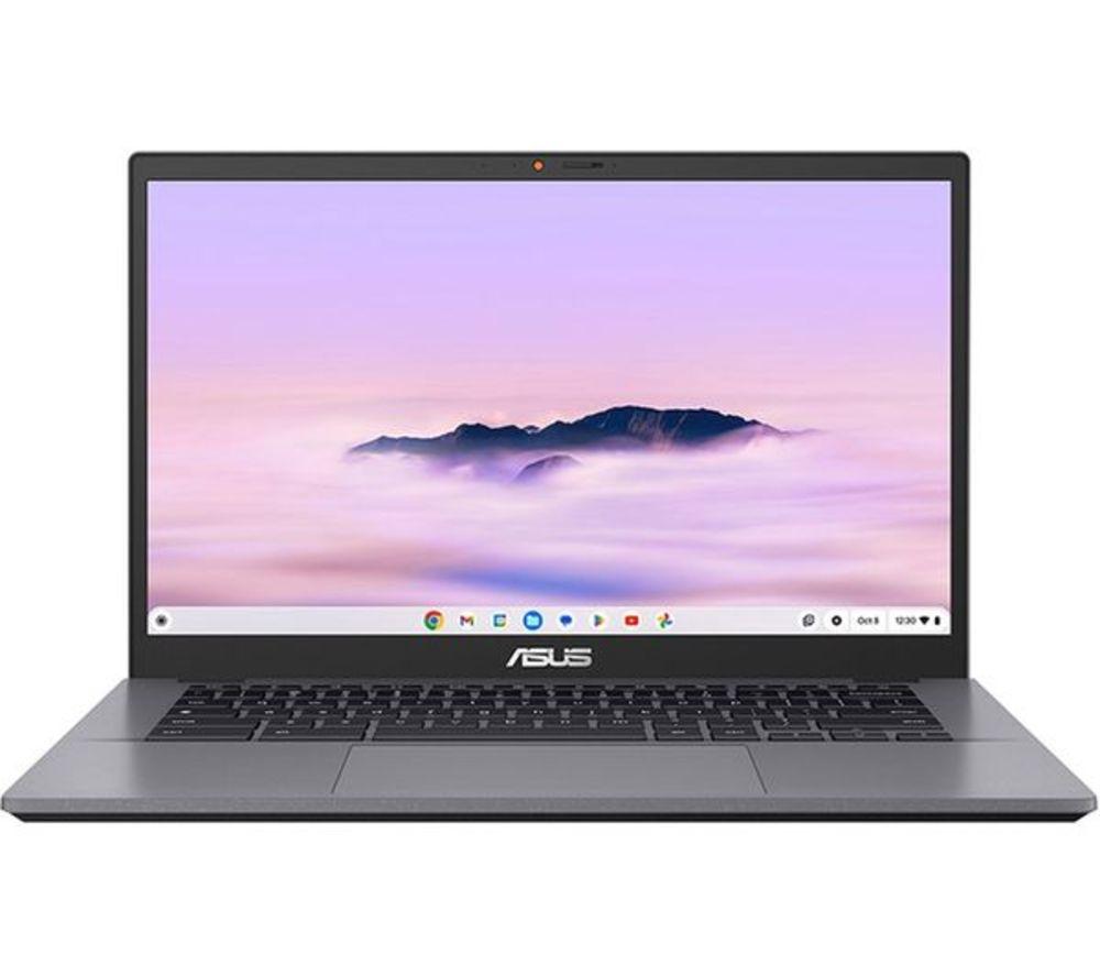 ASUS CX34 14" Refurbished Chromebook Plus - Intel&reg; Core&trade; i5, 512 GB SSD, Grey (Very Good Condition) image number 2 of 4