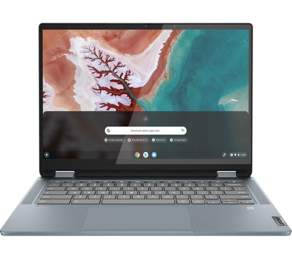 LENOVO IdeaPad Flex 5 14" 2 in 1 Refurbished Chromebook Plus - Intel&reg; Core&trade; i5, 512 GB SSD, Blue (Very Good Condition) image number 8 of 8