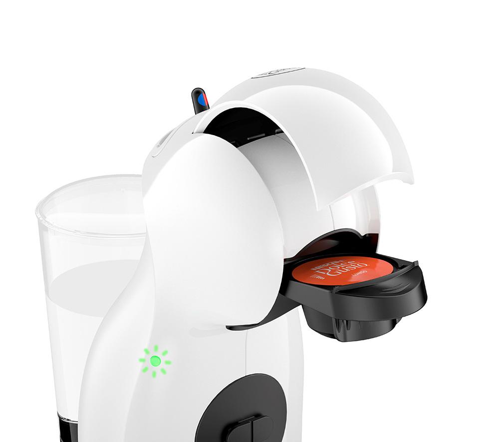 DOLCE GUSTO by De&rsquo;Longhi Piccolo XS Pod EDG210.WB Coffee Machine - White image number 6 of 6