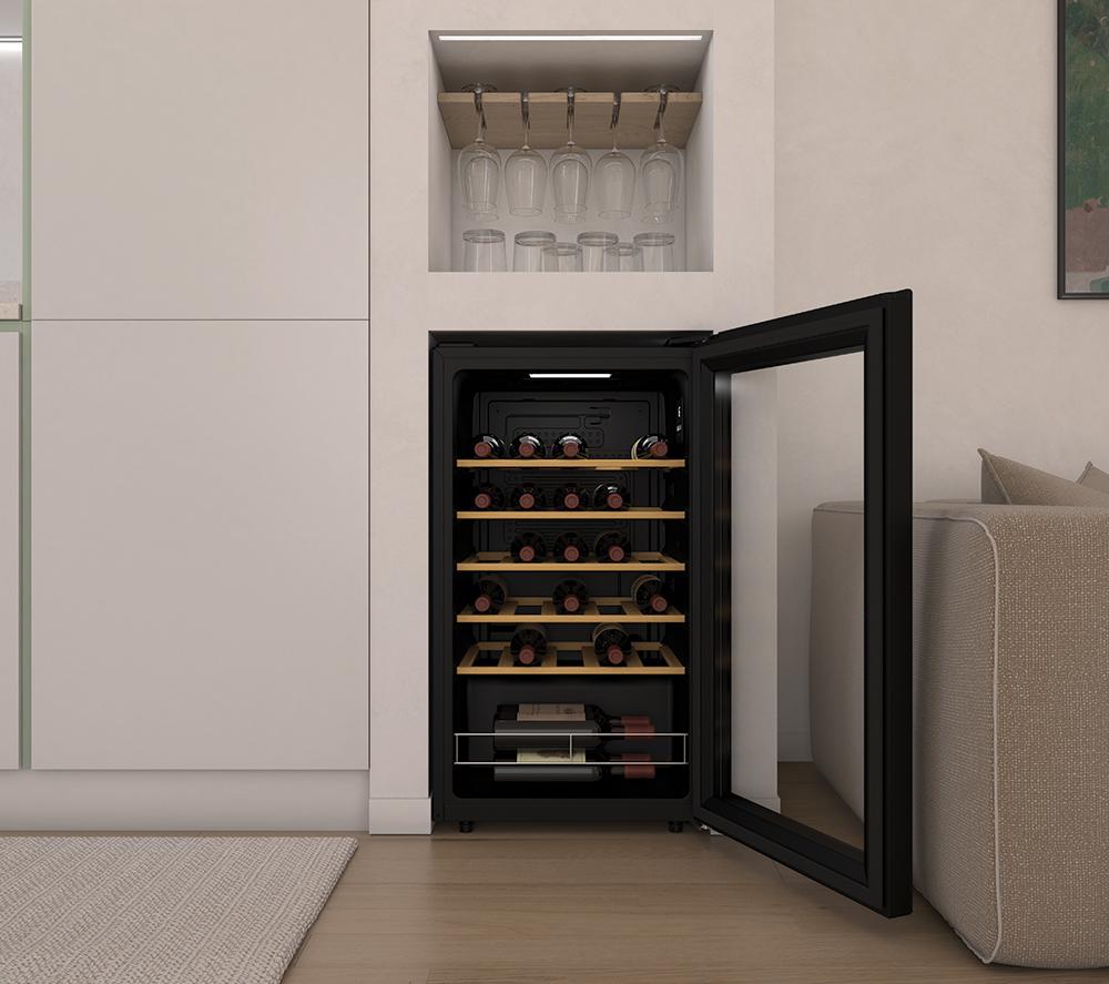HOOVER H-Wine 500 HOWC034K Wine Cooler - Black image number 9 of 15
