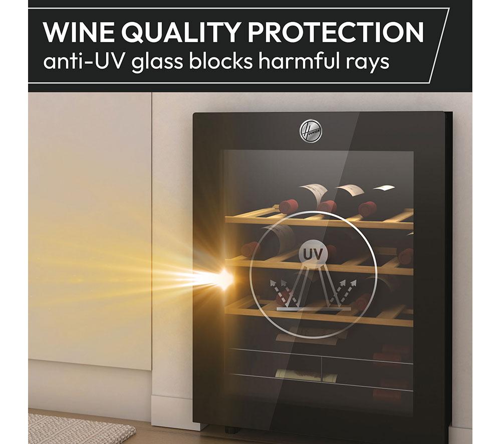 HOOVER H-Wine 500 HOWC034K Wine Cooler - Black image number 11 of 15