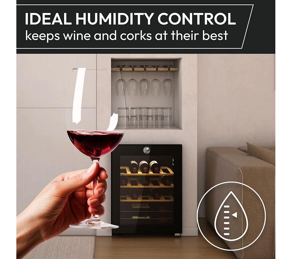 HOOVER H-Wine 500 HOWC034K Wine Cooler - Black image number 13 of 15