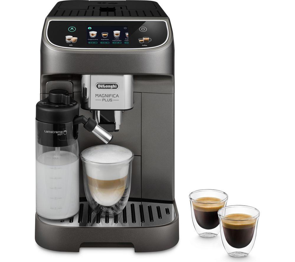 Buy DELONGHI Magnifica Plus ECAM320.70.TB Bean to Cup Coffee Machine Titanium Black Currys