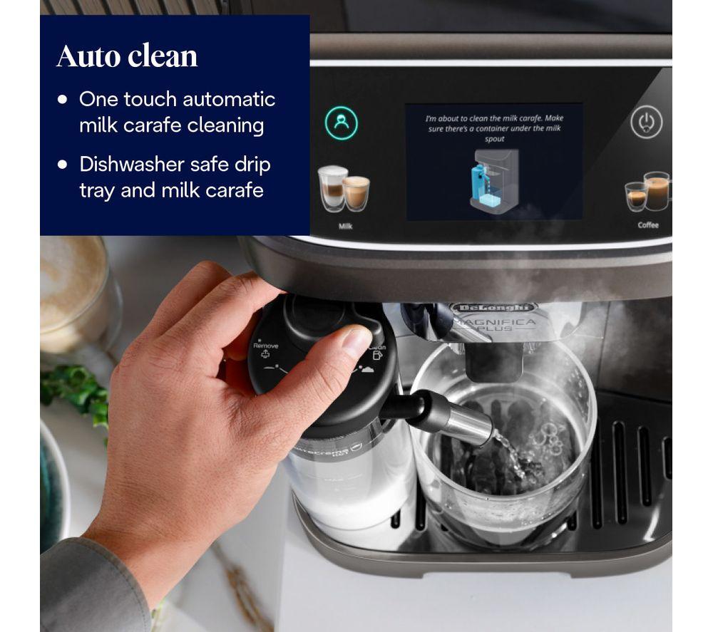 DELONGHI Magnifica Plus ECAM320.70.TB Bean to Cup Coffee Machine - Titanium Black image number 5 of 8
