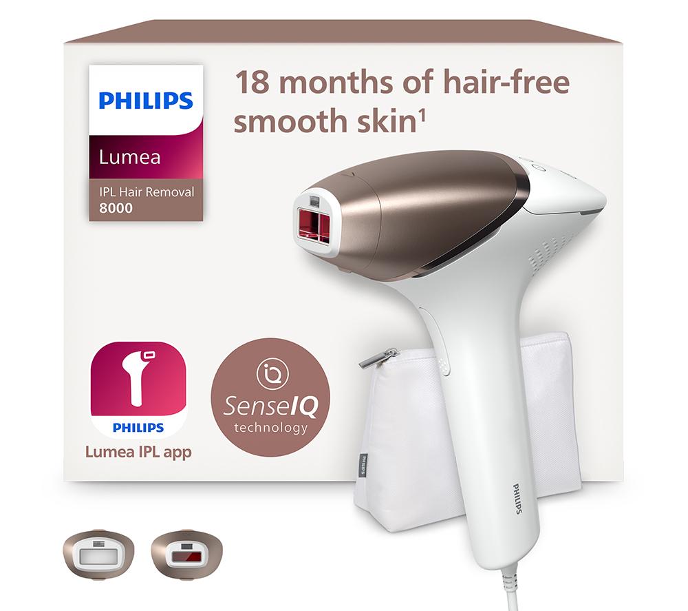 PHILIPS Lumea 8000 Series BRI945/00 IPL Hair Removal System - White image number 2 of 10