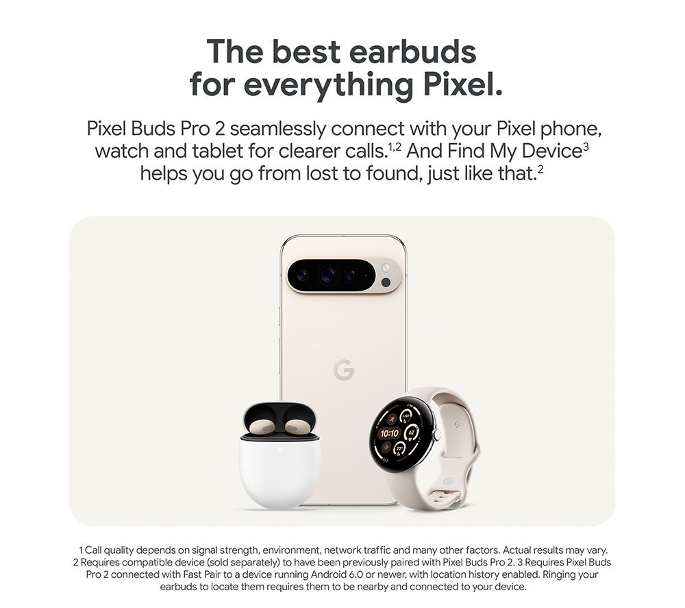 Buy GOOGLE Pixel Buds Pro 2 Wireless Bluetooth Earbuds - Porcelain