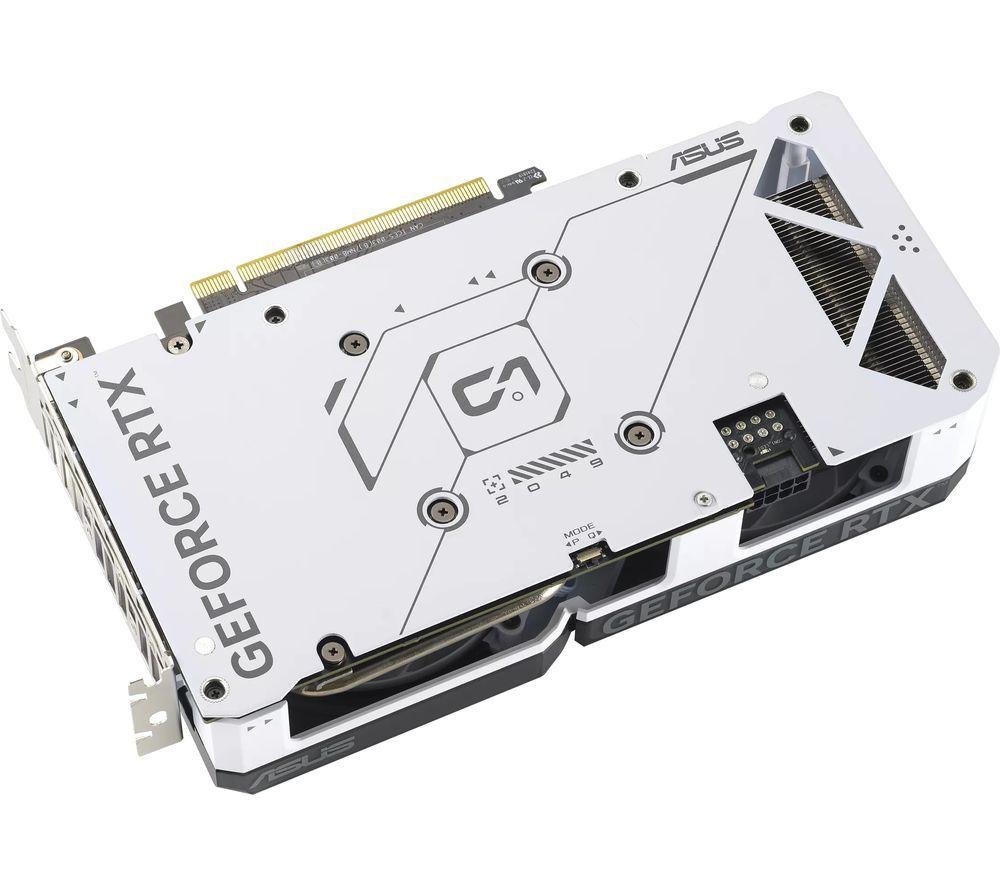 ASUS GeForce RTX 4060 8 GB Dual OC Graphics Card - White image number 4 of 5