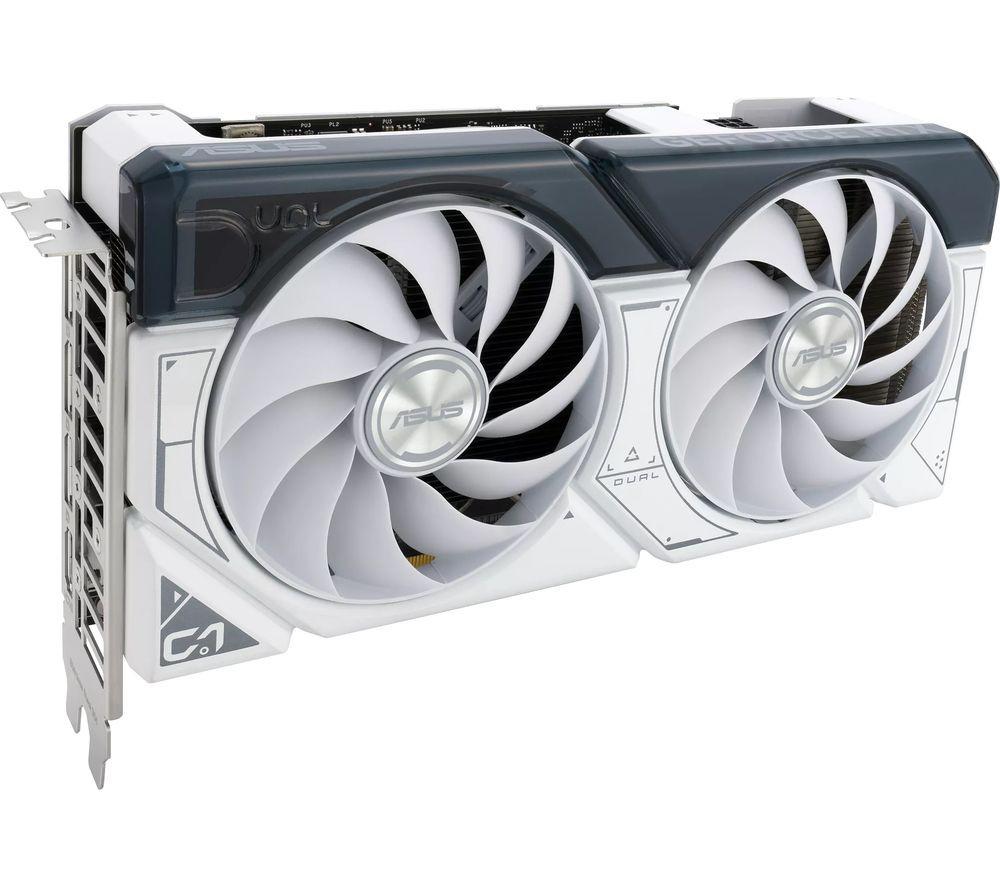 ASUS GeForce RTX 4060 8 GB Dual OC Graphics Card - White image number 5 of 5