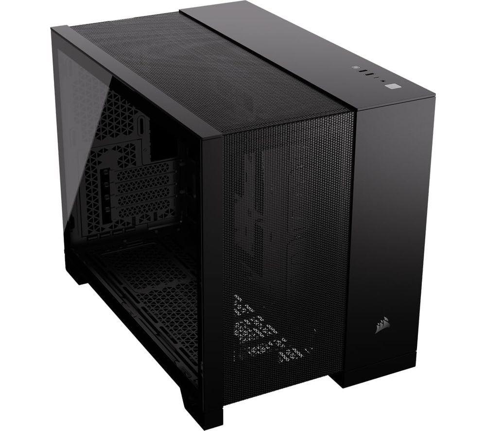 CORSAIR 2500D Airflow Micro-ATX Mid Tower PC Case - Black