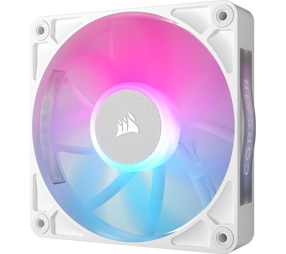 CORSAIR iCUE Link RX RGB Series 120 mm Case Fan - RGB LED, White Triple Pack image number 5 of 17