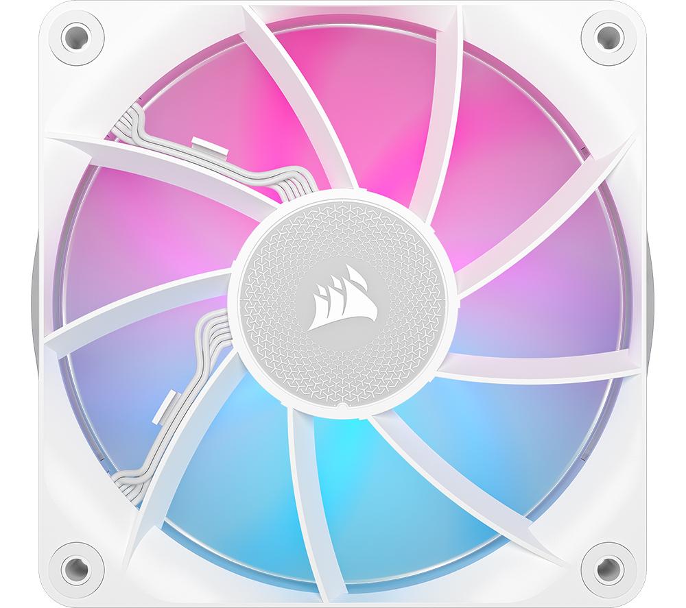 CORSAIR iCUE Link RX RGB Series 120 mm Case Fan - RGB LED, White Triple Pack image number 7 of 17