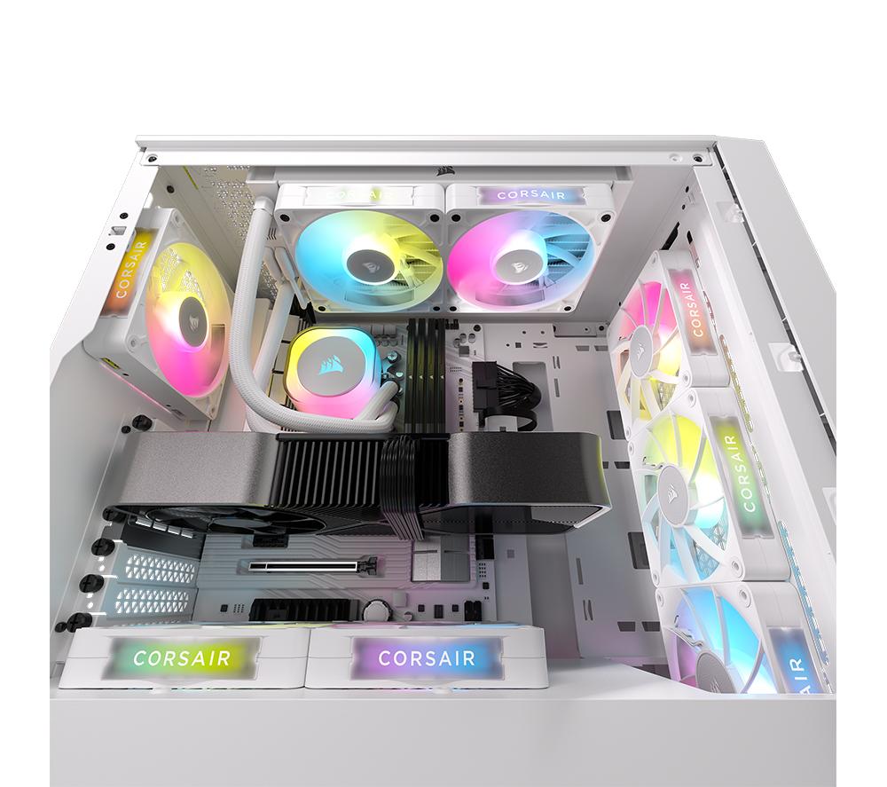 CORSAIR iCUE Link RX RGB Series 120 mm Case Fan - RGB LED, White Triple Pack image number 17 of 17