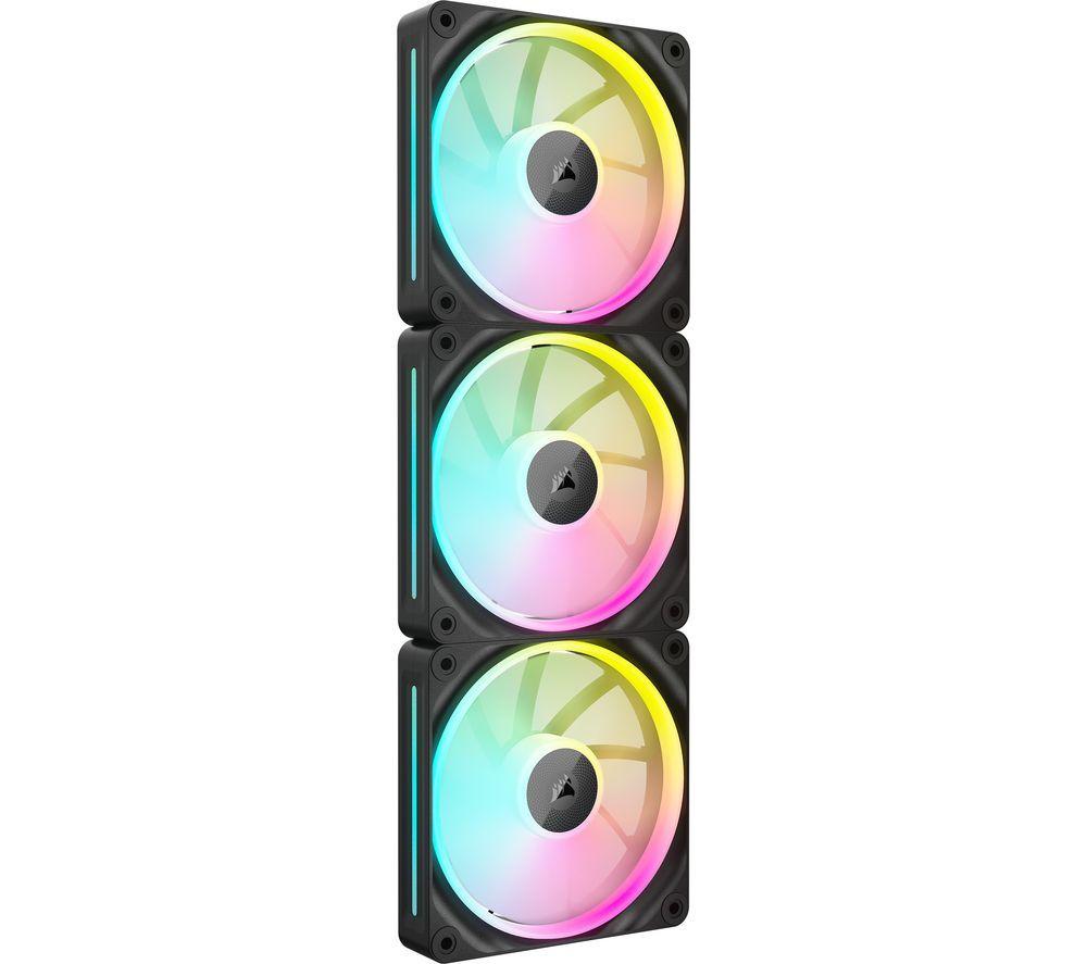 CORSAIR iCUE Link LX RGB Series 120 mm Case Fan - RGB LED, Triple Pack