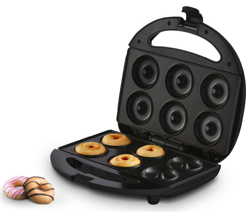 TOWER T19042BLK Mini Donut Maker - Black image number 2 of 5