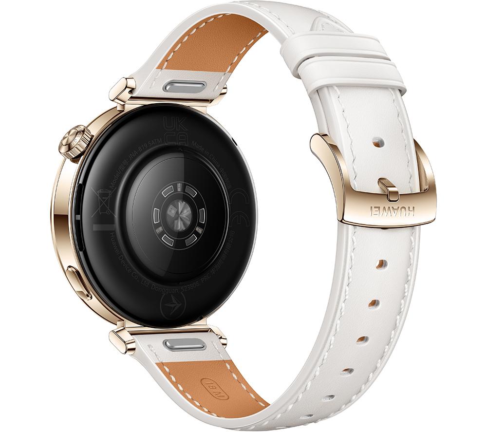 HUAWEI Watch GT 5 - Gold, White Leather Strap, 41 mm image number 8 of 8