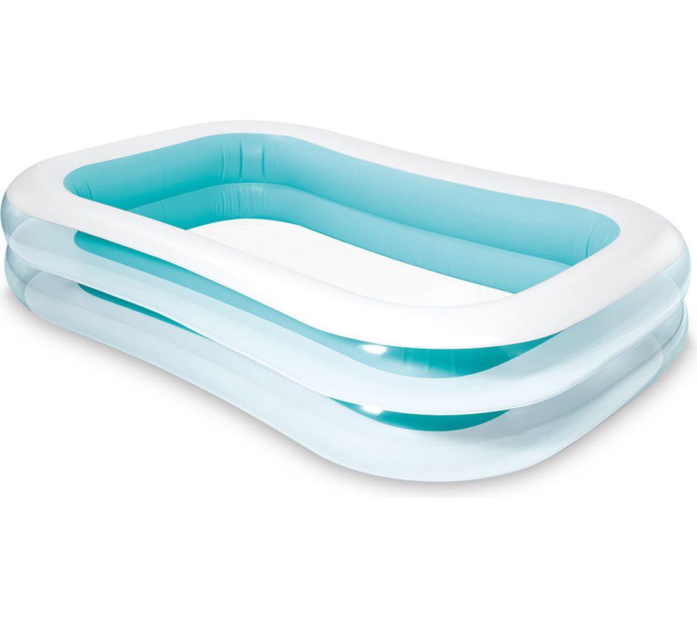 Intex Swim Center Inflatable Family Pool - Green & White