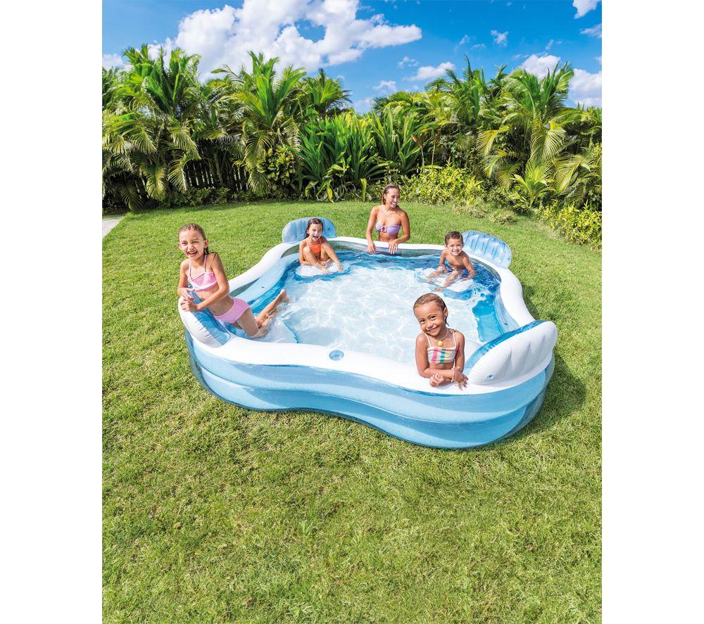 INTEX Swim Center 56475NP Family Lounge Pool image number 5 of 6