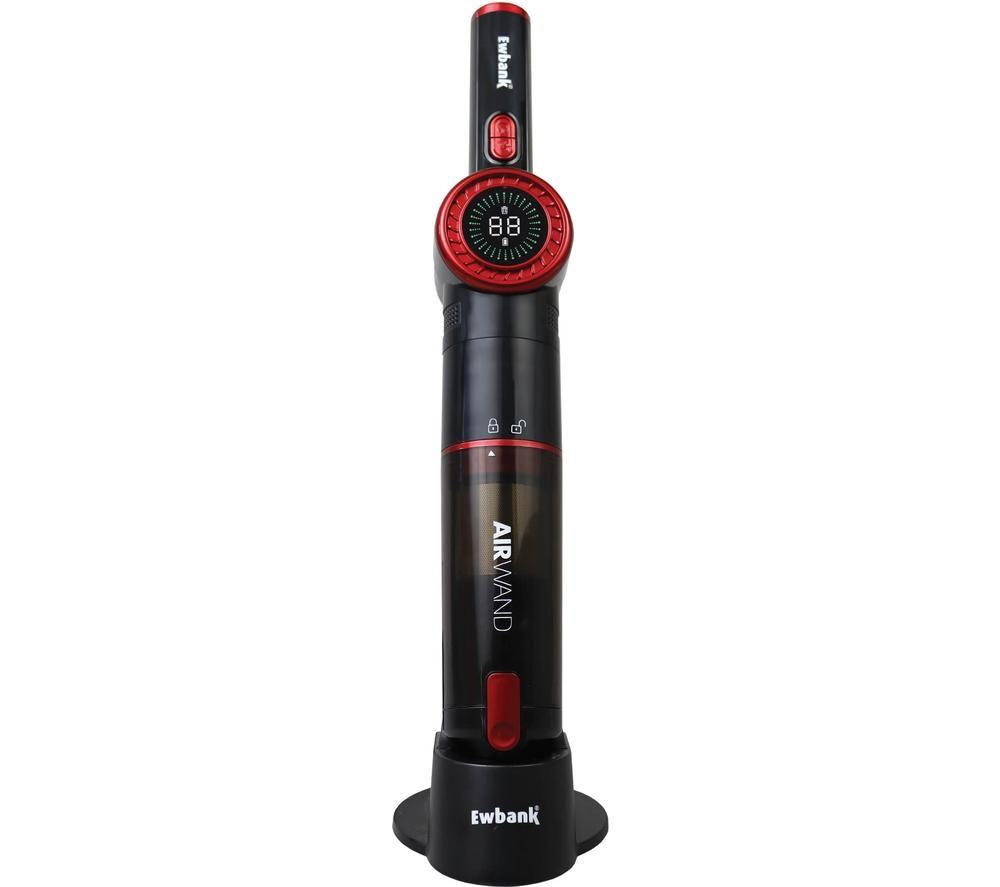 EWBANK AirWand EWVC0602 Handheld Vacuum Cleaner - Black & Red, Red,Black