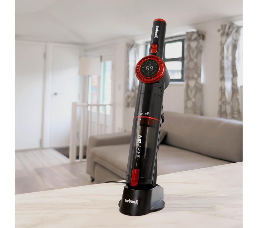 EWBANK AirWand EWVC0602 Handheld Vacuum Cleaner - Black & Red image number 2 of 3